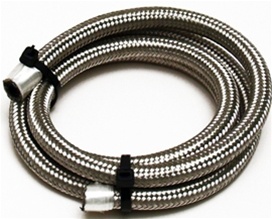 Stainless Steel SS BRAIDED HOSE -4 X 4' LONG