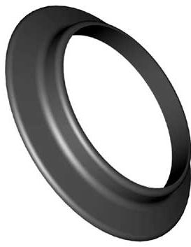 Fresh Air Hoses Base Seals, Short Style, 1963 and Later Upright Engines, EACH, 119-585 63½74RP