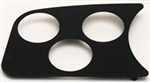 VDO Gauge Panel, Left Side, (3) 2 1/16" Gauges, 14-1001-0