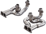 Vintage Speed Stainless Steel Headers, 1 5/8" (42mm) EQUAL LENGTH, Type 4 Engine Into Type 1, Oval Exhaust Ports, 155-203-43ECJ