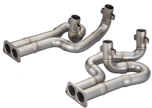 Vintage Speed Stainless Steel Equal Length Headers, 1 5/8" (43mm), Type 4 Engine, Oval Exhaust Ports, 155-208-43ECJ