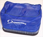 Outerwears Pre-Filter, Fits Bugpack Rectangular Chrome 3" Tall Filters, (6 3/4 x 4 1/2 x 2 1/2")
