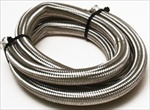 Econo Stainless Steel Braided Oil Hose, #10 x 4'