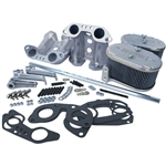 CB Intake Manifold, Linkage, and Air Filter Kit, Weber IDF and Dellorto DRLA, Type 4 Engine