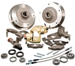 Zero Offset Wide 5 Disc Brake Kit, Link Pin Type 1 (1949-65 Beetle and Ghia), Stock Height Spindles ONLY, 401498