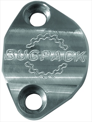 Billet "BUGPACK" Fuel Pump Block Off Plate, Type 1 Engines