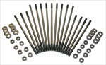 4140 Chromoly Head Stud Kit, Type 1 Dual Port Engine, (Kit includes 16 Studs, Nuts, and Washers)