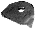 Formed Chassis Mounting Tab, 1/2" Hole, 1 1/4"W X 1 3/4"L, Box of 100