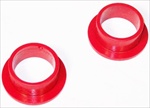 Urethane Spring Plate Grommet, Flanged, 2 1/4 X 1 3/4", Pair
