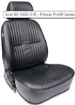 Scat Procar Pro-90 Reclining Seat, With Headrest, Right, Vinyl or Velour, EACH, 80-1300