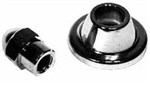 SCAT Chrome Pulley Nut and Washer Set, 80003