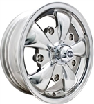 EMPI GT-5 Wheel, All Chrome, 15 x 5.5", 5 x 205mm, EACH, 9686