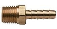 Hose Barb Fitting, (for 5mm hose) with 3/8" NPT, Each
