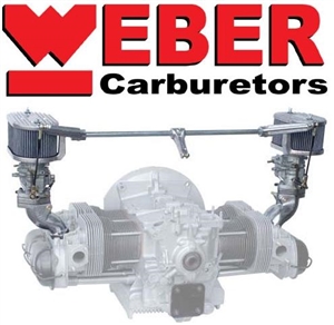 Dual Weber 34 ICT Carb Kit, Type 1 (Upright), Type 3, and Type 4 Engines, CB Performance
