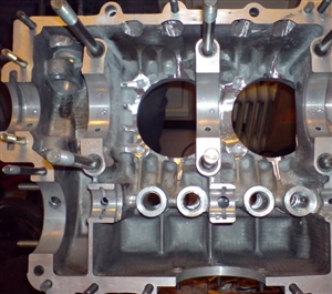Engine Case Machining, STROKE RELIEVING, Up To 84mm Strokes