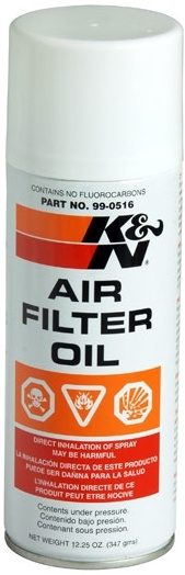 K&N Aerosol Air Cleaner Oil, 12oz Spray