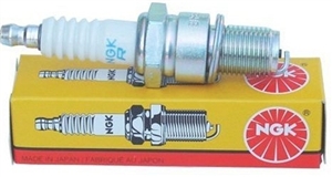 NGK B7ES Spark Plug, 14 x 3/4" Reach Threads, Conventional Tip, 13/16" Socket