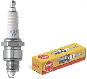 NGK BR6HS Spark Plug, 14 x 1/2" Reach Threads, Conventional Tip, 11/16" Socket, with Resistor NG3922