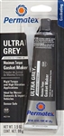 Permatex Ultra Gray RTV Sealant (Silicone), 3oz Tube