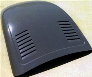 Fiberglass Front Hood, 1971-72 Super Beetle, SMOOTH with Side Louvers, SBHC-1