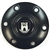 Volante Steering Wheel Horn Button, Wolfsburg (Castle Style), Fits 6 Bolt Volante S6 Sport Steering Wheels, STH1041-BLACK