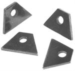 Universal Chassis Mounting Tab, Chromoly Steel, 1/2" Hole, Set of 4