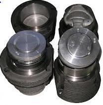Piston & Cylinder Set, 90mm x 66mm, Hypereutectic, Dome Top Piston, 1700cc Type 4, VW9000T4E