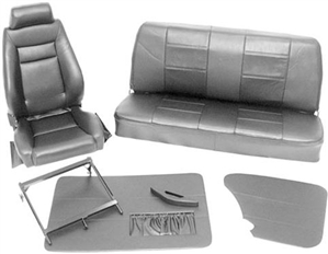 Scat Procar Elite VW Interior Kit, for CONVERTIBLE Beetle/SuperBeetle, VELOUR AND COMBO