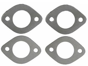 Graphite Compression Exhaust Gaskets, 1 3/8, 1 1/2, and 1 5/8", Set of 4