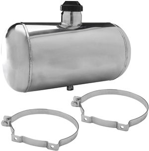 Stainless Steel Gas Tank, Center Fill, 8 x 16", 3.1 Gallon, 00-3789-0