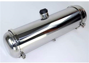 Stainless Steel Gas Tank, Center Fill, 8 x 24", 5 Gallon, 00-3795-0