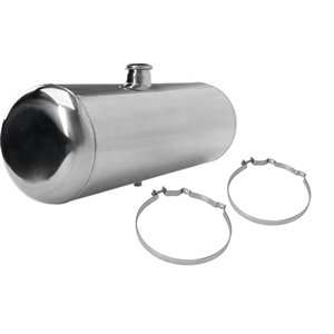 Stainless Steel Gas Tank, Center Fill, 10 x 30", 9.5 Gallon, 00-3886-0