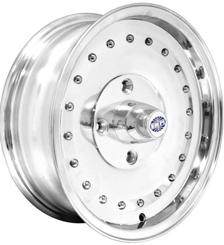 EMPI Smoothie Wheel, Polished, 15 x 5.5", 4 x 130mm, EACH, 10-1098.