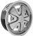 EMPI Fuchs Wheel, All Chrome, 15 x 5.5", 5 x 205mm, EACH, 10-1111