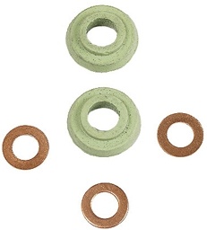 Oil Cooler Adapter Seals, 8x10mm, PAIR, 111-117-151B or 111-198-029