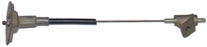 Release Cable, Fuel Filler Flap, 1971 1/2 - 72 Standard Beetle, 111-809-939C-111-939C