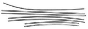 Body Molding Kit, 1971-79 VW Super Beetle, 7 Piece, Stainless Steel, 111-898-111ES