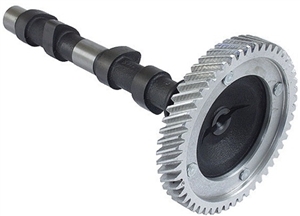 Stock Camshaft With Gear, -1 Gear Pitch, 4 Bolt Dished, 113-109-019G