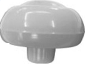 Shift Knob, Gray, 7mm, Fits 1961-67 Beetle and Ghia, 113-711-141AGY-111-141-GY