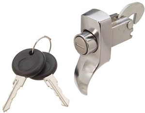 Decklid Lock, 3 Screw, 1965-66 Beetle and Karmann Ghia, and 1966 T2, 113-827-503A