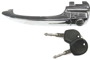 Details about   Exterior Door Handle Black 2 Handles Kit with 2 Keys for T1 Beetle 102.837.205.1