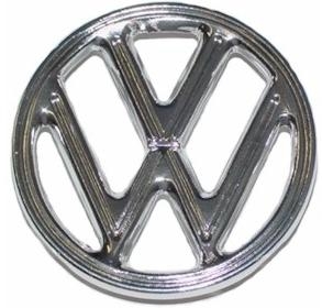 VW Hood Emblem, 1955-63 VW Beetle and Ghia, 113-853-601A