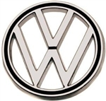 VW Hood Emblem, 1964-79 VW Beetle, Ghia, and Thing, and 1962-69 Type 3, 113-853-601B