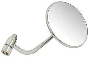 Side View Mirror, Right, 1949-67 Beetle, Round Shape, 113-857-514A-151-512-R