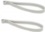 Assist Straps, White, 1958-79 Beetle and Super Beetle Convertible, PAIR, 151-857-611A-151-611A