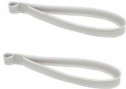 Assist Straps, White, 1958-67 Beetle Sedan and Sunroof, and 1961-67 Type 3, PAIR, 113-857-611B-WH-131-611B-LR