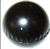 Heater and Defroster Control Knobs, BLACK Ball Type, 1965-72 1/2 VW Beetle, Super Beetle, Ghia, and Type 3, EACH, 131-711-741B-BK-131-741B