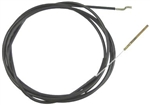 Throttle Cable, 2610mm, 1975-79 Beetle and Superbeetle,133-721-555B