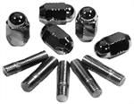14mm Chrome Lug Nuts & Screw In Studs, Set of 4
