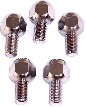 Chrome deals wheel bolts